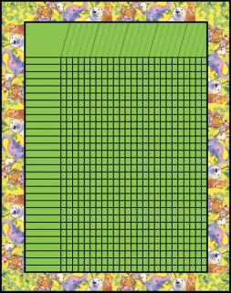 INCENTIVE CHARTS AT THE ZOO
